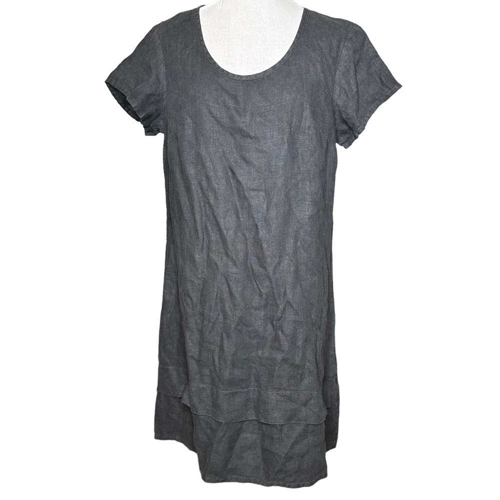 Flax Linen Dress. Size P